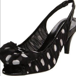 J Renee Kalli Open Toe Pump